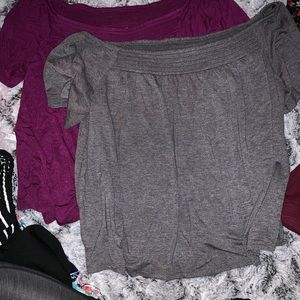 Two short sleeve dress shirt